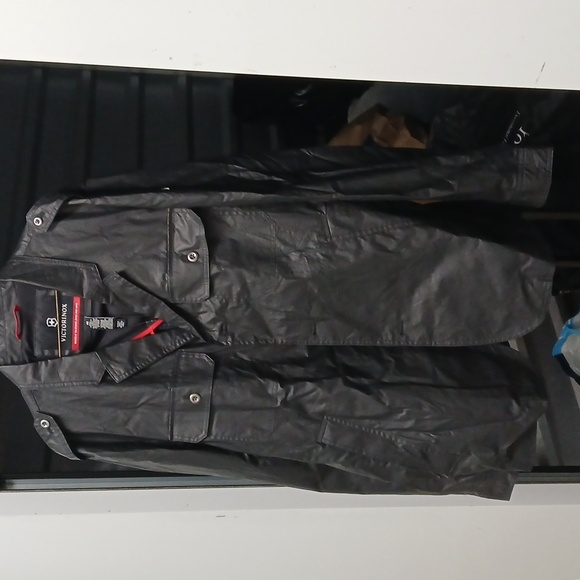 Victorinox Men's Black Military Field Jacket - Picture 15 of 15